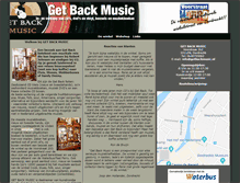 Tablet Screenshot of getbackmusic.nl